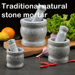 Marble Mortar Set, Drum-Shaped Retro Marble Grinder, Manual Garlic Press, Stone Mortar for Crushing Garlic, Suitable for Grinding Grains, Spices, And Medications., Professional Small Kitchen Unit, Handmade, Natural, Date-code