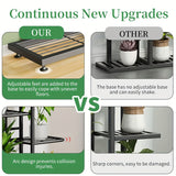 1 supporto per piante in metallo nero lucido Youngsters - Versatile portavasi per interni ed esterni a 4/5/6/7/8 livelli, resistente scaffalatura multistrato per patio, giardino, angolo, balcone, arredamento per soggiorno - Non richiede montaggio