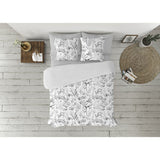 Set copripiumino Pierre Cardin FANY Grigio Singolo 3 Pezzi