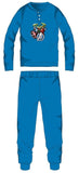 Pigiama invernale pesante per bambini Avengers - pigiama in flanella di cotone - azzurro - 110