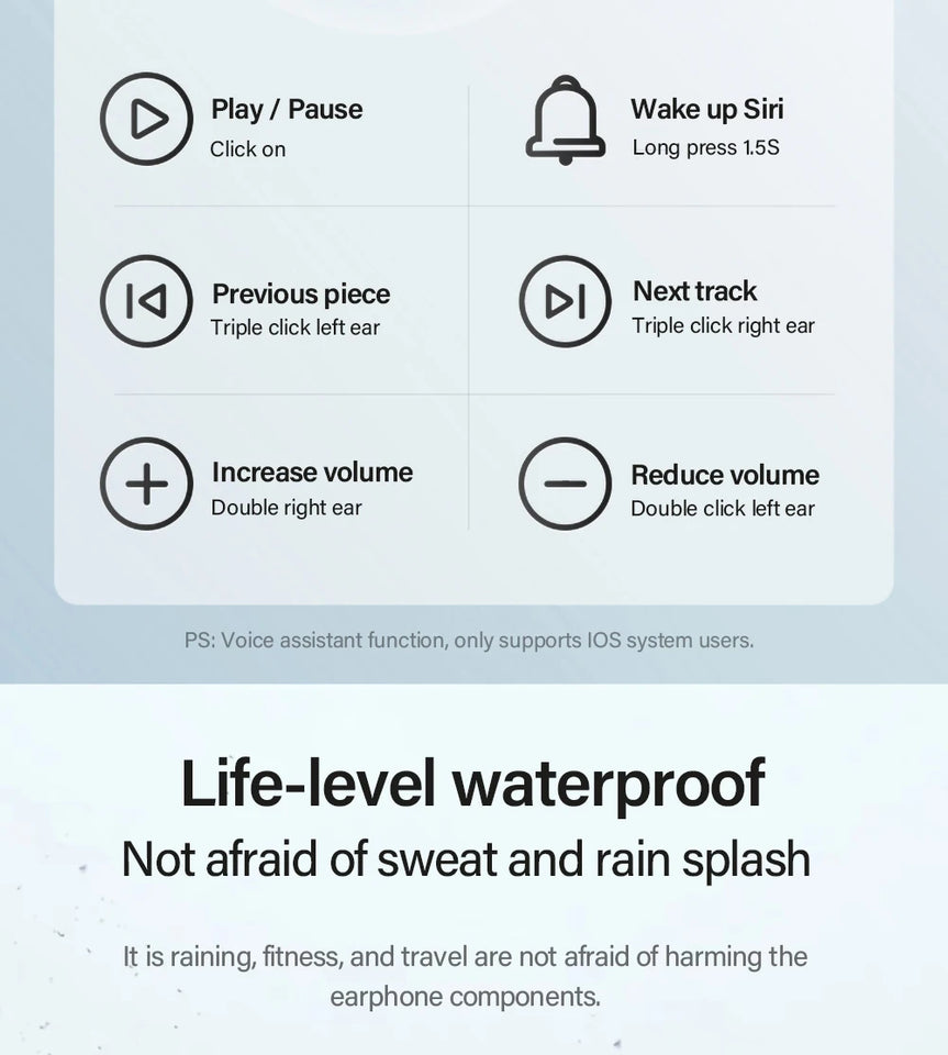 Cuffie wireless originali Lenovo LP40 TWS Bluetooth Auricolari Touch Control Cuffie sportive Auricolari stereo per telefono Android