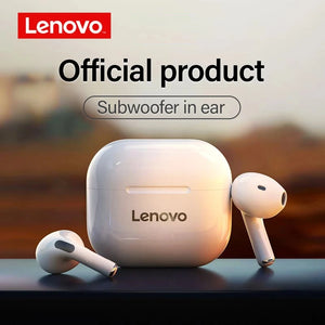 Cuffie wireless originali Lenovo LP40 TWS Bluetooth Auricolari Touch Control Cuffie sportive Auricolari stereo per telefono Android