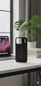 Custodia robusta MagSafe per iPhone 17 Pro Max | Obiettivo/filtro magnetico per fotocamera antiurto