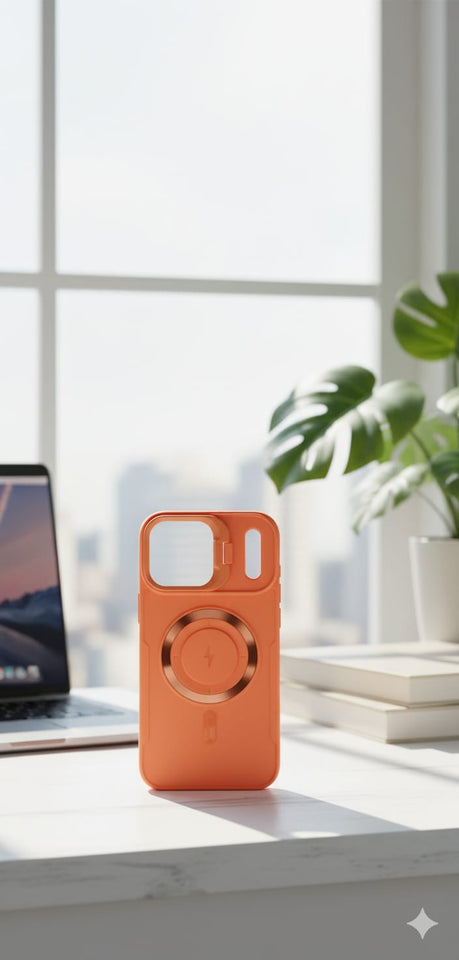 Custodia robusta MagSafe per iPhone 17 Pro Max | Obiettivo/filtro magnetico per fotocamera antiurto