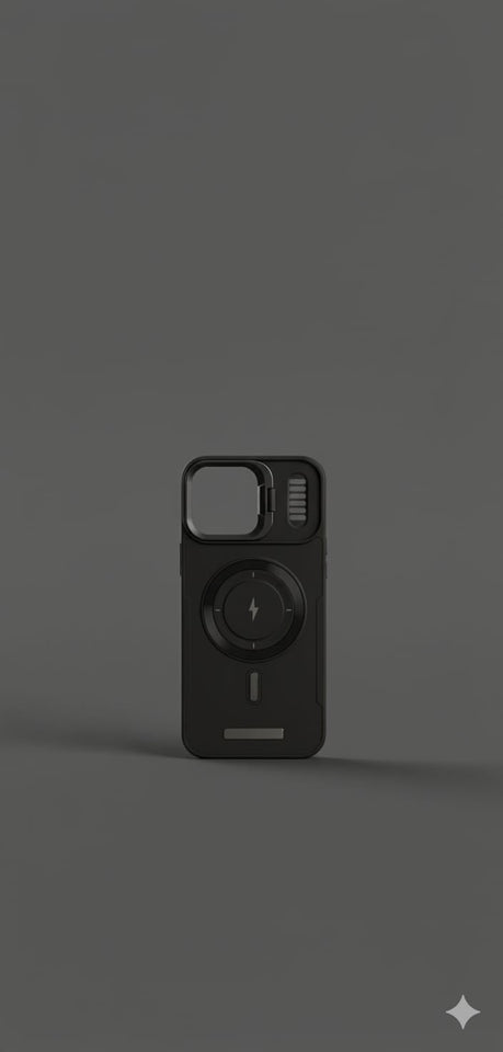 Custodia robusta MagSafe per iPhone 17 Pro Max | Obiettivo/filtro magnetico per fotocamera antiurto