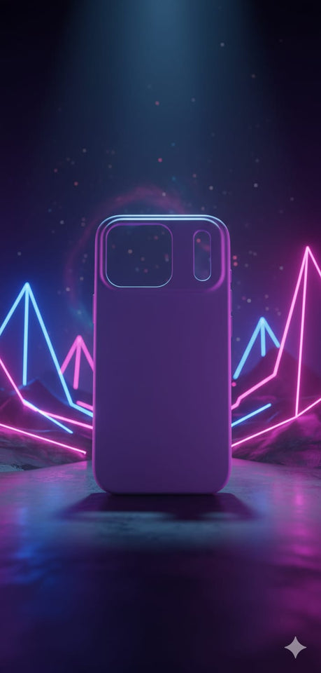 Custodia in silicone vibrante per telefono con protezione completa dell'obiettivo della fotocamera | Antiurto e impugnatura morbida al tatto