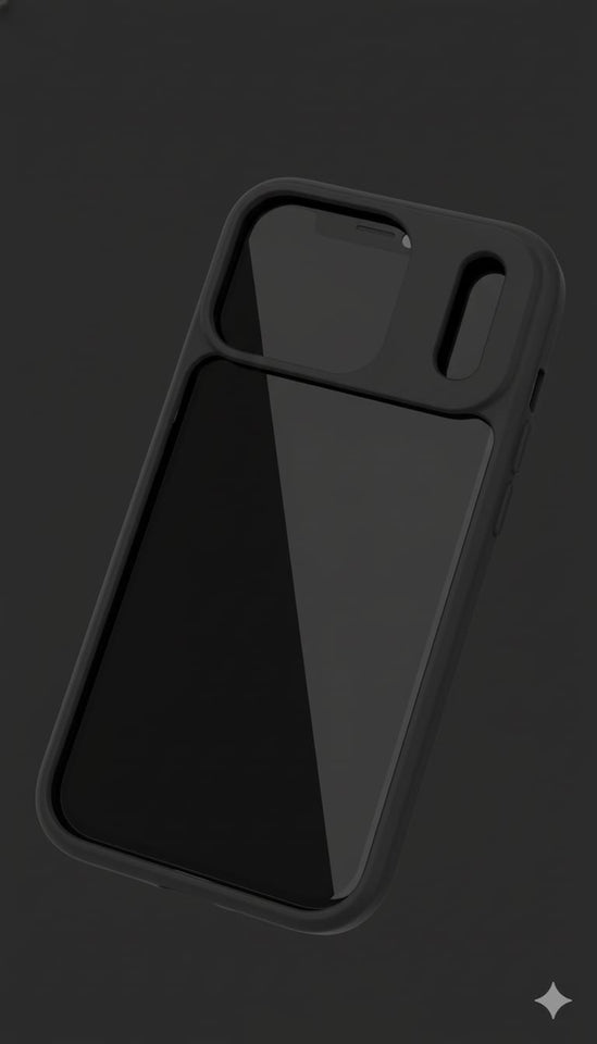 Custodia in silicone vibrante per telefono con protezione completa dell'obiettivo della fotocamera | Antiurto e impugnatura morbida al tatto