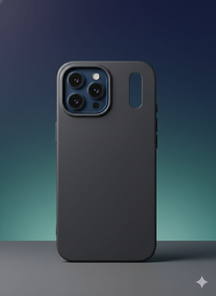 Custodia in silicone vibrante per telefono con protezione completa dell'obiettivo della fotocamera | Antiurto e impugnatura morbida al tatto