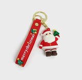 Portachiavi regalo di Natale di alta qualità - Cinturino da polso rosso festivo