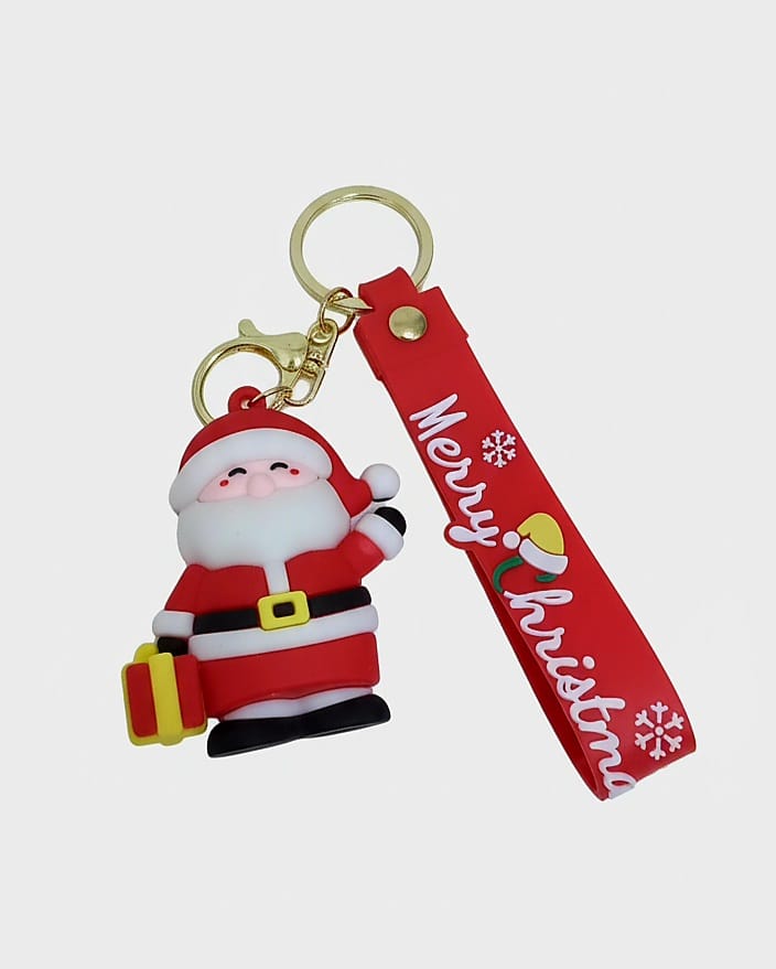 Portachiavi regalo di Natale di alta qualità - Cinturino da polso rosso festivo