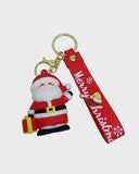 Portachiavi regalo di Natale di alta qualità - Cinturino da polso rosso festivo