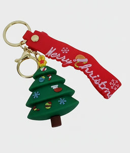 Portachiavi regalo di Natale di alta qualità - Cinturino da polso rosso festivo