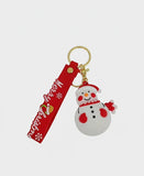 Portachiavi regalo di Natale di alta qualità - Cinturino da polso rosso festivo