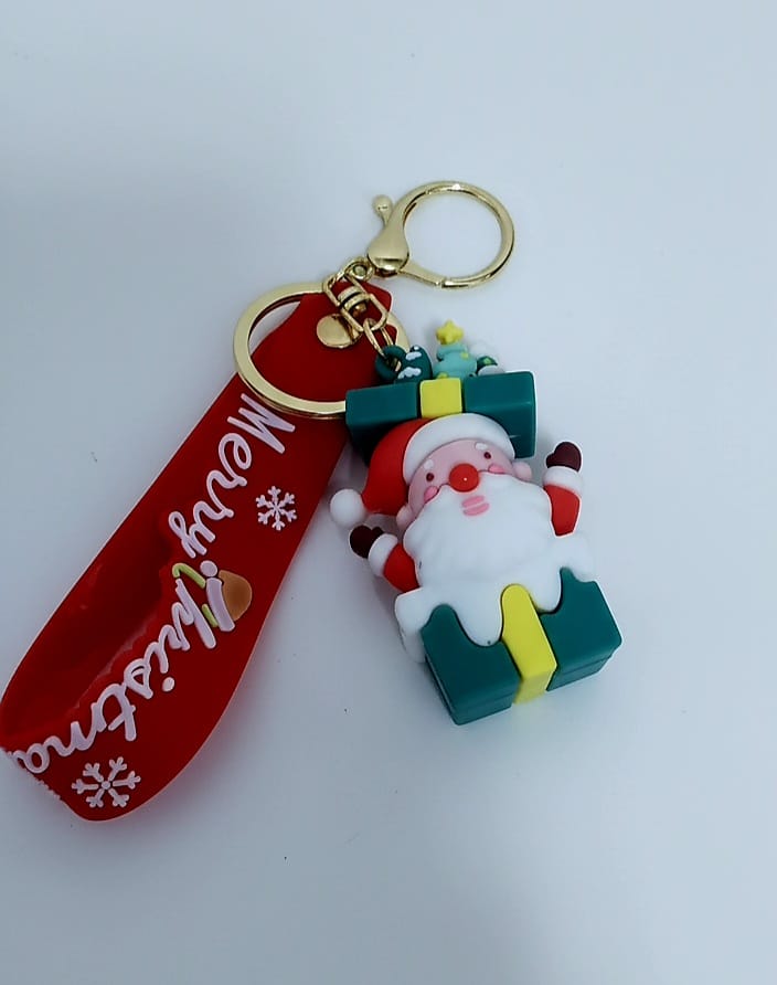 Portachiavi regalo di Natale di alta qualità - Cinturino da polso rosso festivo