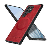 Custodia di lusso per Samsung Galaxy S24 S23 S22 Ultra Custodia in pelle e silicone per Samsung Galaxy S20 Plus S21 FE Custodia per telefono S25