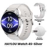 HAYLOU Watch 4S GPS Smartwatch Display AMOLED HD da 1,43", 5 Posizionamento GPS satellitare, 120+ Modalità di allenamento, Sport Fitness Smart Watch