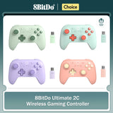 Controller di gioco wireless 8BitDo Ultimate 2C per PC, Windows 10, 11, Steam Deck, Raspberry Pi, accessori per gamepad Android