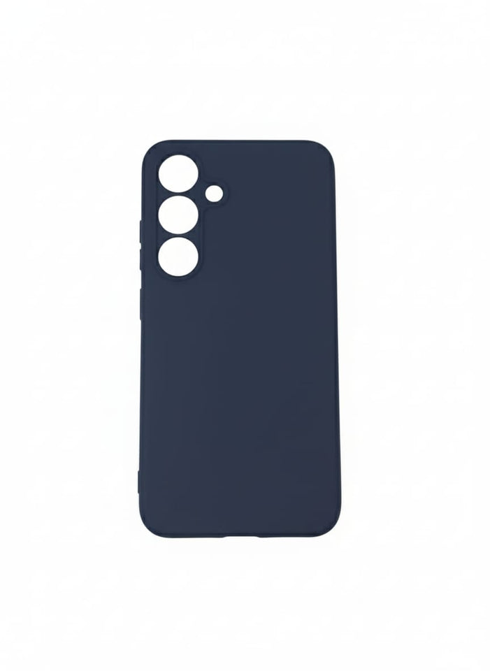 Custodia antiurto nera opaca per Samsung Galaxy S25 Slim Fit, protezione della fotocamera, copertura antigraffio