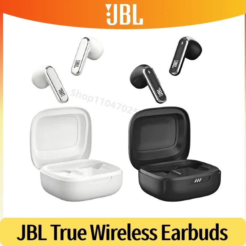 Auricolari wireless JBL Live Flex3 TWS, cuffie stereo HiFi Bluetooth, auricolari in-ear impermeabili per telefoni Pad, allenamento e sport
