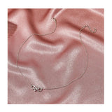 Collana romantica alla moda color oro e argento con ciondolo a forma di cuore con zirconi cubici e ciondolo a forma di cuore portafortuna, regalo per donna