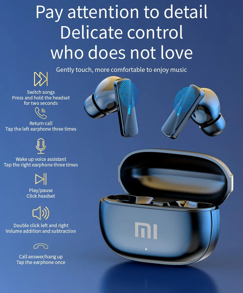 Auricolari Bluetooth XIAOMI Mate 50, auricolari wireless MIJIA, stereo con microfono, auricolari sportivi Hi-Fi, controllo touch