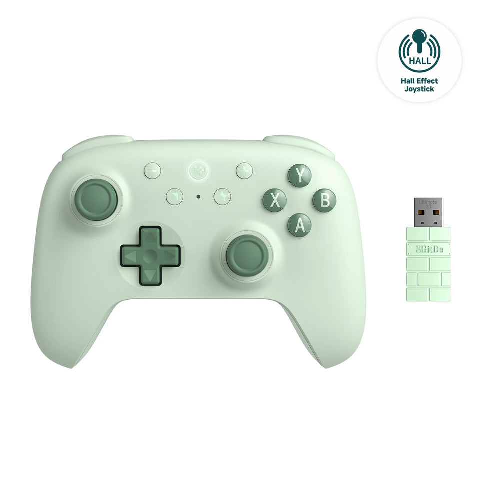 Controller di gioco wireless 8BitDo Ultimate 2C per PC, Windows 10, 11, Steam Deck, Raspberry Pi, accessori per gamepad Android