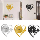 Acrylic Wall Clock Versatile Gift Art Clock for Dining Room Studio Kitchen