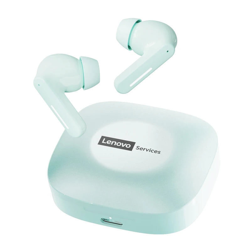 Nuovo auricolare Bluetooth wireless Lenovo LE209 con riduzione del rumore ANC, musica HiFi, cuffie Bluetooth, durata della batteria di 30 ore, cuffie da gioco