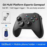 Controller di gioco mobile G6 per Switch/iOS/Android/PC Supporto streaming media/cloud Gioco per telefono cellulare GamePad Joystick effetto Hall