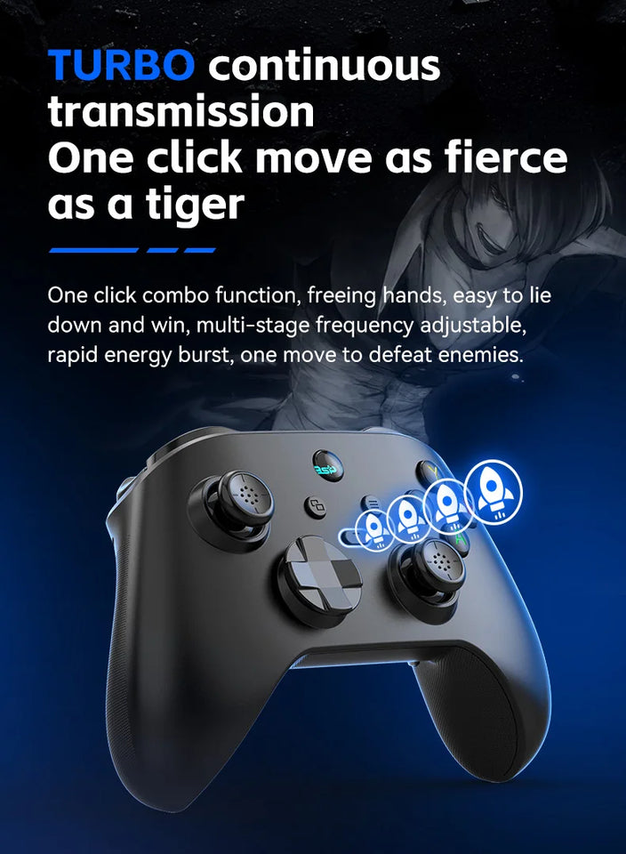 Controller di gioco mobile G6 per Switch/iOS/Android/PC Supporto streaming media/cloud Gioco per telefono cellulare GamePad Joystick effetto Hall