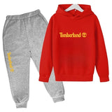 Felpe con cappuccio per bambini Moda Nuovo Popolarepopolare lettera stampa scuola Felpa con cappuccio ragazzo felpa con cappuccio set inverno Felpe