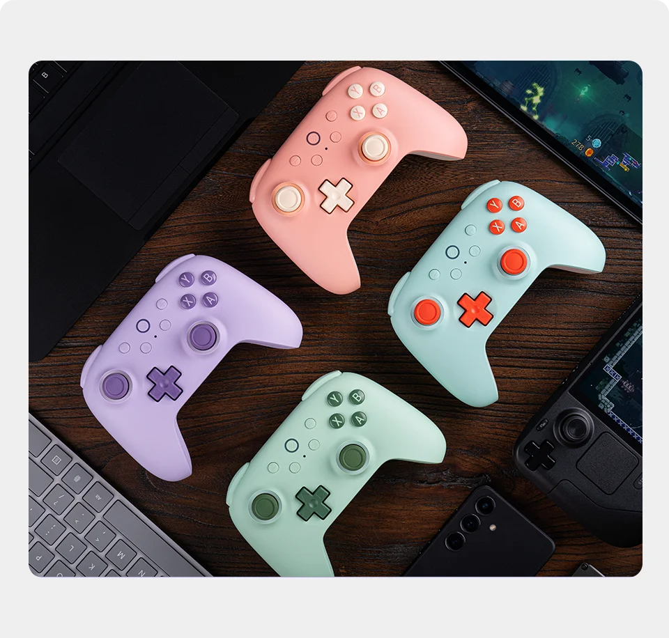 Controller di gioco wireless 8BitDo Ultimate 2C per PC, Windows 10, 11, Steam Deck, Raspberry Pi, accessori per gamepad Android