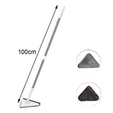 NEW Extended Triangle Mop 360 Twist Squeeze Wringing XType Window Glass Toilet Bathrrom Floor Wall Window Cleaning Mop