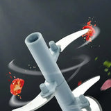 New Crusher Vegetable Onion Cutter Kitchen Cooking Accessories 500/900ML Manual Meat Mincer Garlic Press Chopper Rotate Tools