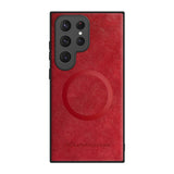 Custodia di lusso per Samsung Galaxy S24 S23 S22 Ultra Custodia in pelle e silicone per Samsung Galaxy S20 Plus S21 FE Custodia per telefono S25