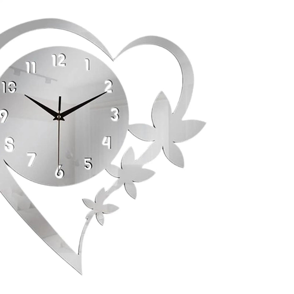 Acrylic Wall Clock Versatile Gift Art Clock for Dining Room Studio Kitchen