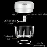 New Crusher Vegetable Onion Cutter Kitchen Cooking Accessories 500/900ML Manual Meat Mincer Garlic Press Chopper Rotate Tools