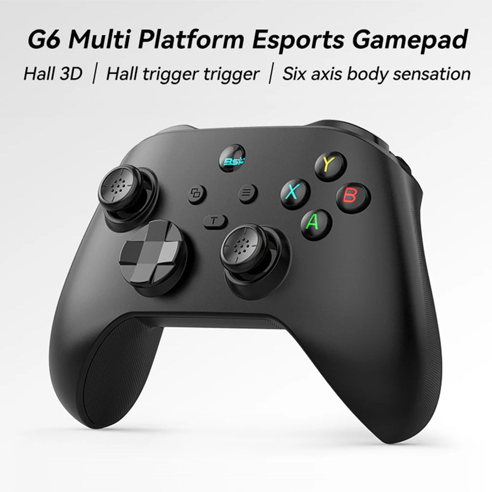 Controller di gioco mobile G6 per Switch/iOS/Android/PC Supporto streaming media/cloud Gioco per telefono cellulare GamePad Joystick effetto Hall