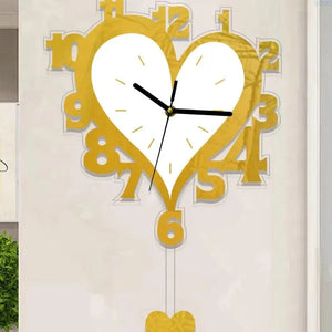 23GA Battery Operated Wall Clock Silents None Ticking Wall Clock Home/Office/Kitchen