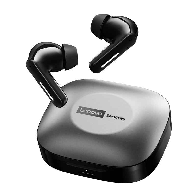 Nuovo auricolare Bluetooth wireless Lenovo LE209 con riduzione del rumore ANC, musica HiFi, cuffie Bluetooth, durata della batteria di 30 ore, cuffie da gioco