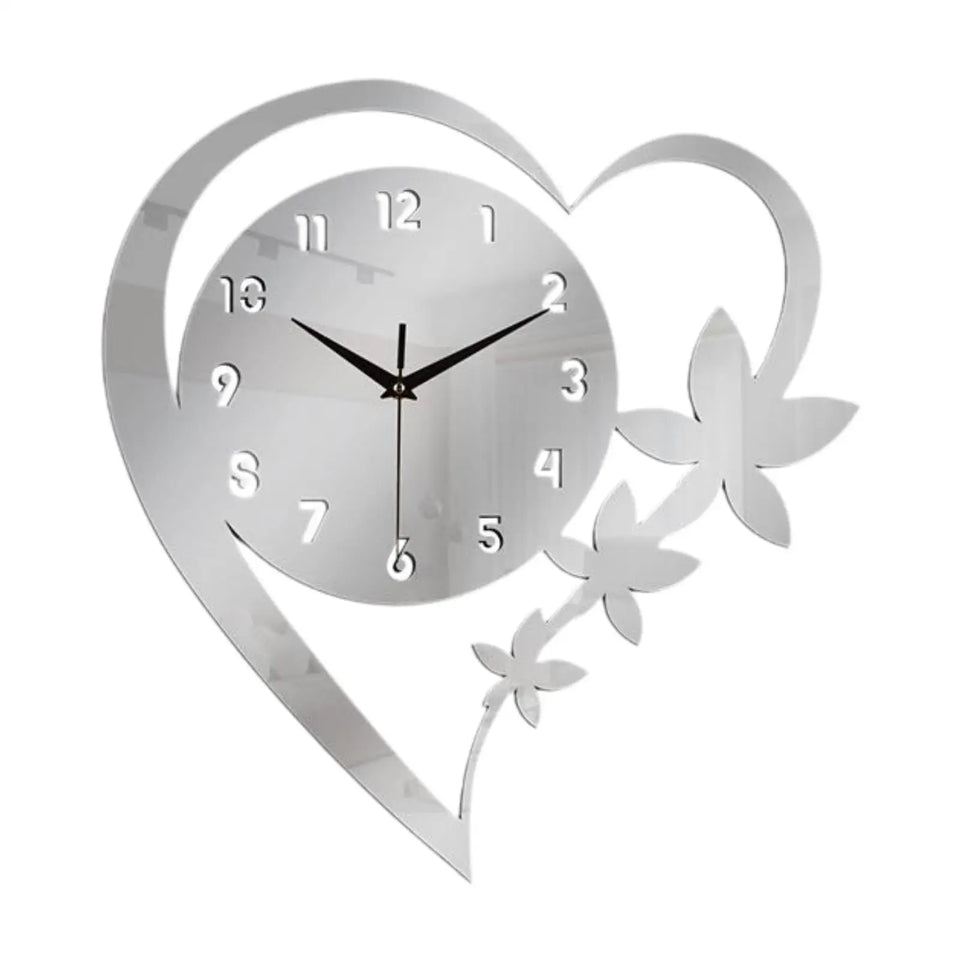 Acrylic Wall Clock Versatile Gift Art Clock for Dining Room Studio Kitchen