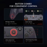 GameSir T4 Nova Lite Switch Controller Hall Effect Gamepad for Nintendo Switch iPhone Android Mobile Phone Windows PC Steam
