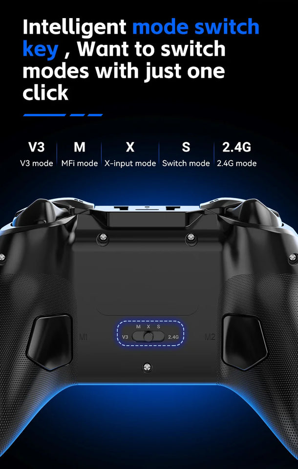 Controller di gioco mobile G6 per Switch/iOS/Android/PC Supporto streaming media/cloud Gioco per telefono cellulare GamePad Joystick effetto Hall