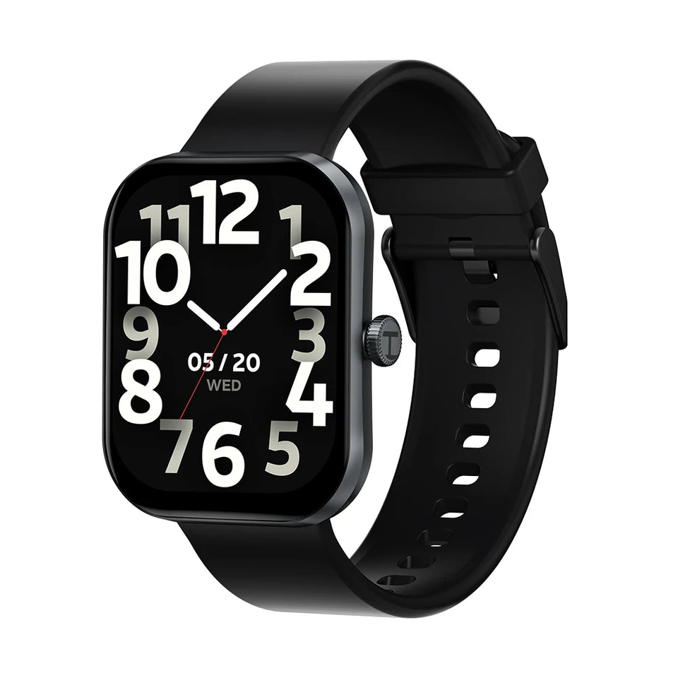 HAYLOU Watch S6 Smartwatch con display HD da 2,01", Bluetooth, chiamate vocali, IP68, impermeabile, monitoraggio del fitness