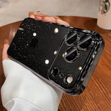 Per iPhone 17 Air 17 Pro Max Custodia di lusso Nuova protezione per fotocamera Glitter Bling Custodia trasparente in PC per iPhone 13 12 11 14 15 16 Pro Max