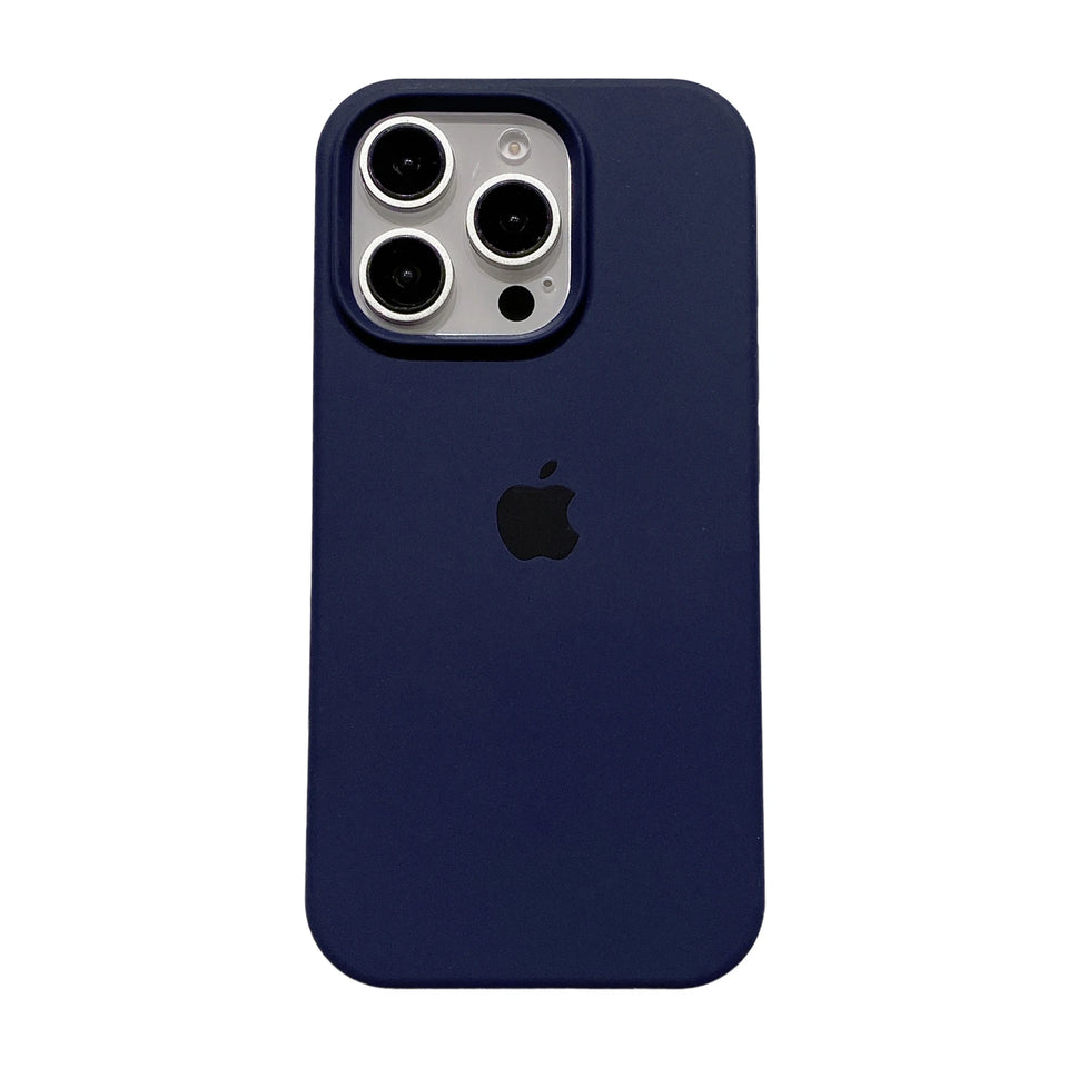 Custodia in silicone originale per iPhone 13 14 15 16 17 Pro Custodia ufficiale per Apple iPhone 16 Plus 17 Air 13 14 15 16 17 Pro Max