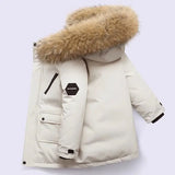 5 6 8 10 12 Years Teenagers Boys Jacket Autumn Winter Thicken Warm Kids Jacket Fashion Zipper Hooded Boys Coat New Kids Clothes