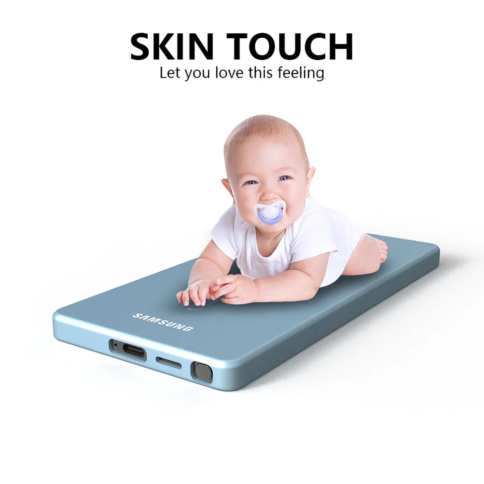 Magnetic mobile phone soft case For Samsung Galaxy S25 Ultra magsafe S25Ultra S25 S24 S23 S22 S21 S20 FE Plus Plusl Full Cover