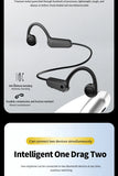 Xiaomi Mijia Cuffie sportive a conduzione ossea reale Cuffie wireless Auricolari compatibili con Bluetooth Auricolari vivavoce con microfono per la corsa