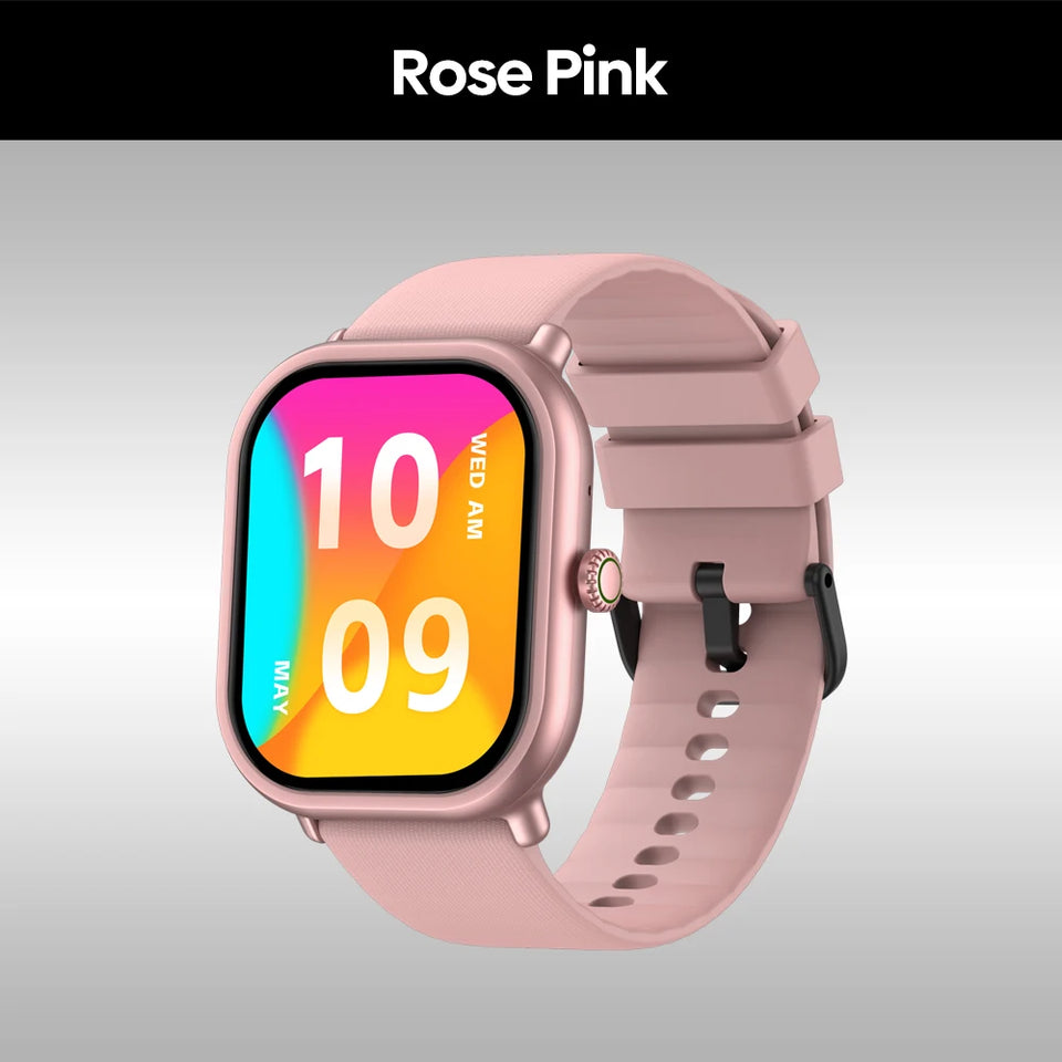 Nuovo Zeblaze GTS 3 Pro Smartwatch con chiamate vocali, schermo AMOLED HD ultra-grande, smartwatch per il monitoraggio di salute e fitness per uomini e donne